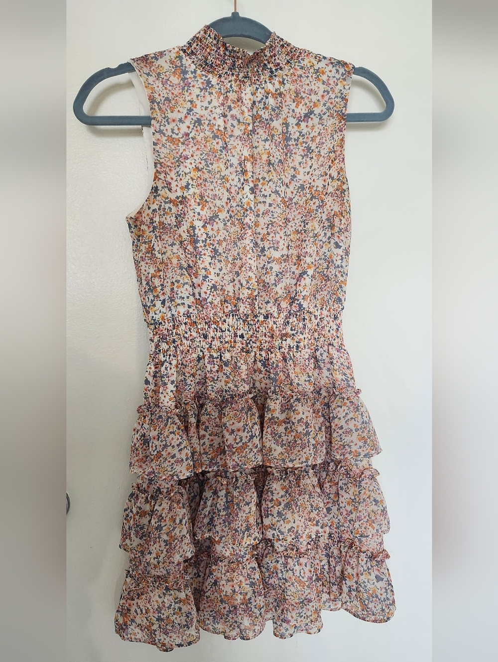 1 STATE Multi Tiered Ruffle Mini